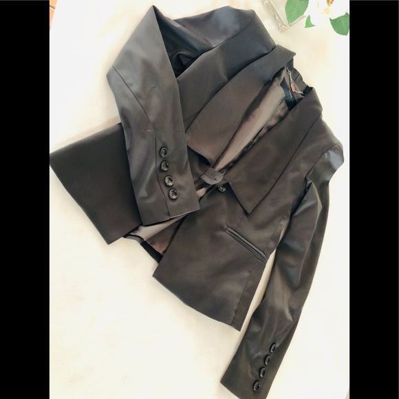 Anthropologie Jackets & Blazers - Anthropologie Maeva Grey charcoal blazer